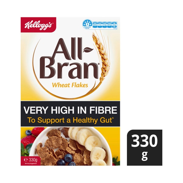 Kellogg's All-Bran Wheat Flakes Breakfast Cereal | 330g