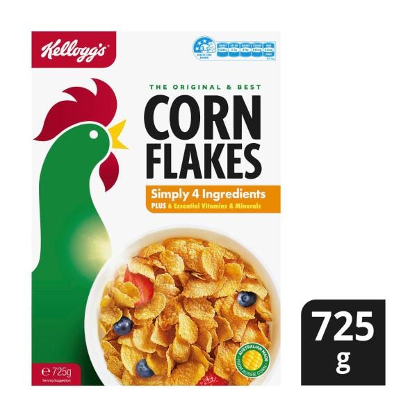 Kellogg's Corn Flakes Breakfast Cereal | 725g