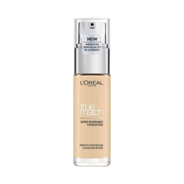 L'Oreal True Match Liquid Foundation W1 Golden Ivory | 30mL