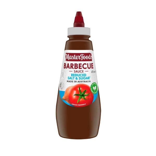 MasterFoods BBQ Sauce Reduced Salt & Sugar | 500mL