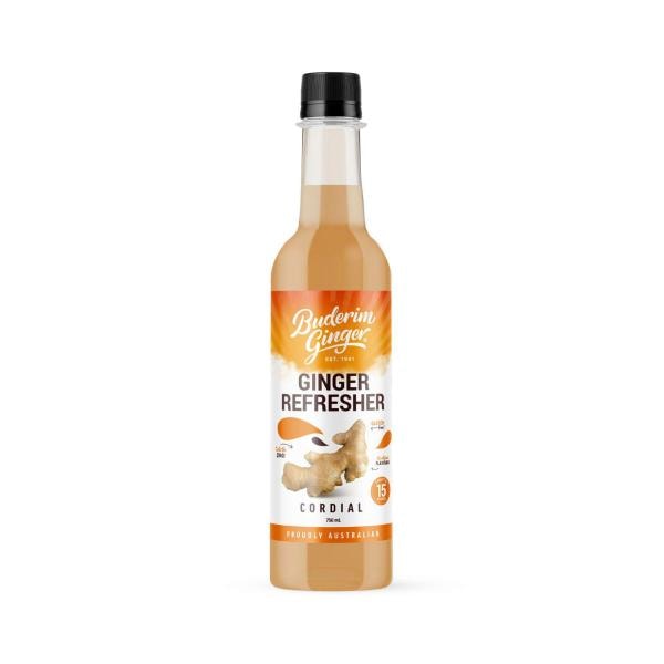 Buderim Ginger Ginger Refresher Cordial | 750mL