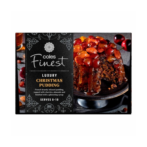 Coles Finest Luxury Christmas Pudding Large | 900g