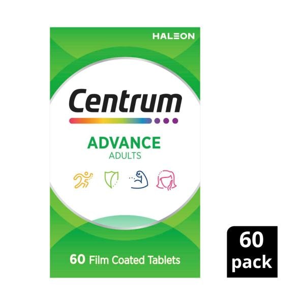 Centrum Advance Daily Multivitamin Supplements | 60 pack