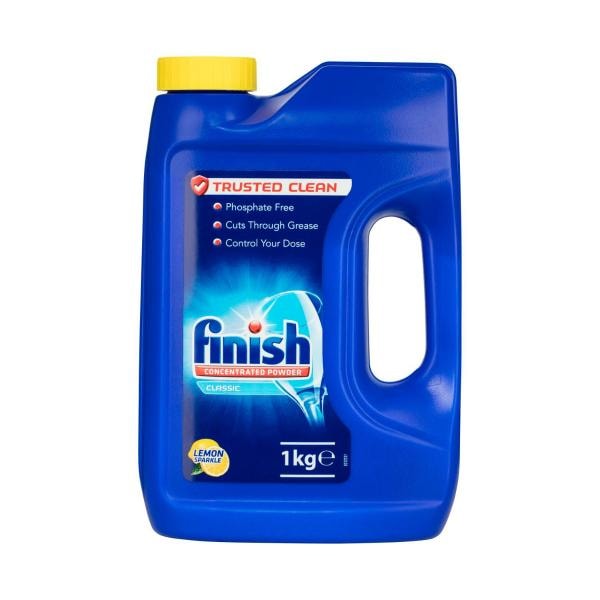 Finish Lemon Concentrate Dishwasher Powder Bottle | 1kg