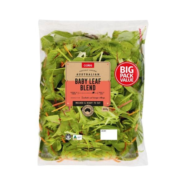 Coles Australian Salad Family Baby Leaf Blend | 300g