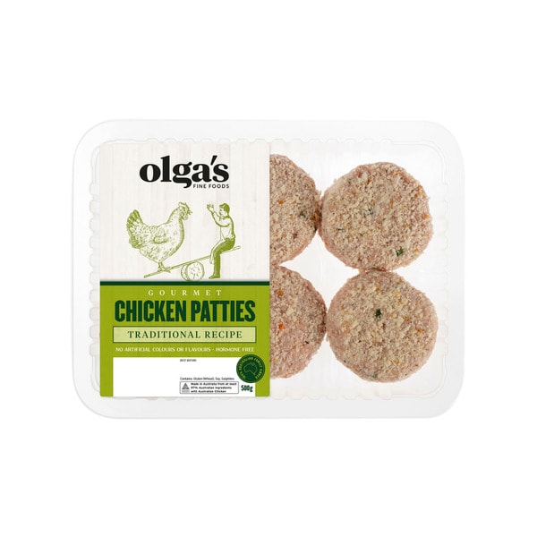 Olga's Fine Foods Chicken Patties | 500g
