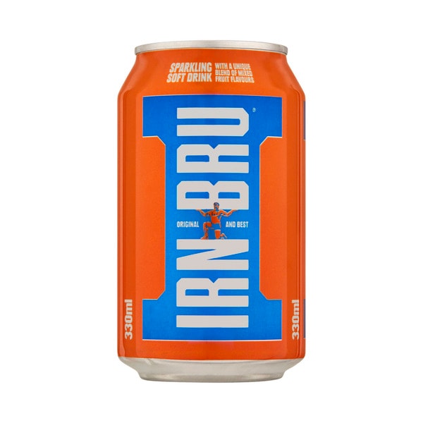 Irn Bru Sparkling Soft Drink Can | 330mL