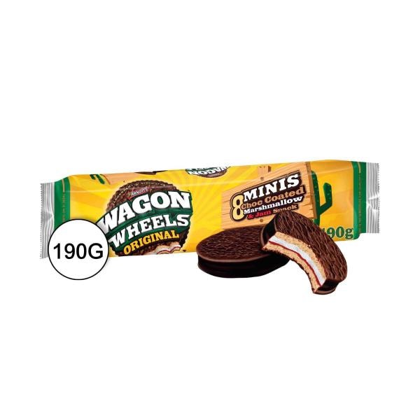 Arnott's Mini Wagon Wheels Original Biscuits | 190g