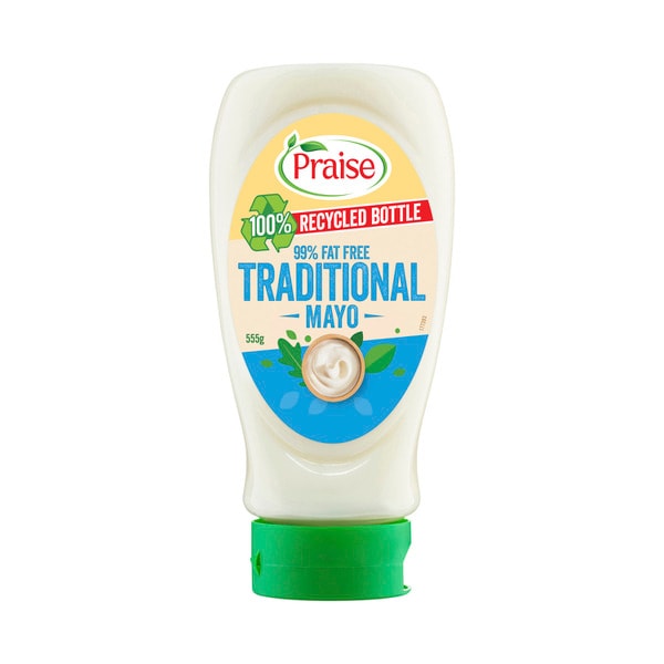 Praise Traditional 99% Fat Free Mayo | 555g