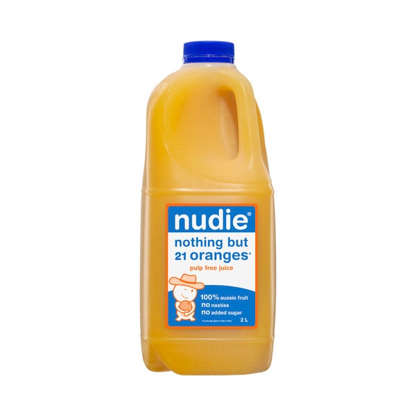 Nudie Pulp Free Oranges Juice Chilled | 2L