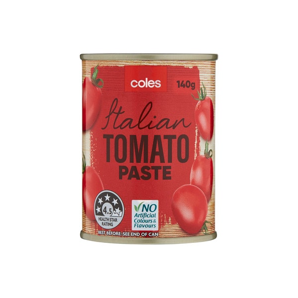 Coles Italian Tomato Paste | 140g