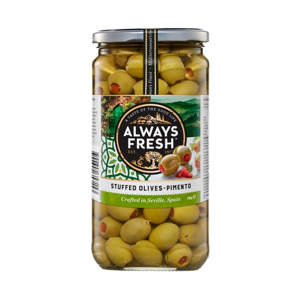 Always Fresh Stuffed Olives Pimento | 700g