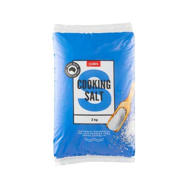 Coles Cooking Salt | 2 kg