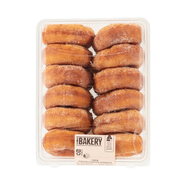 Coles Sugar Donuts | 12 pack