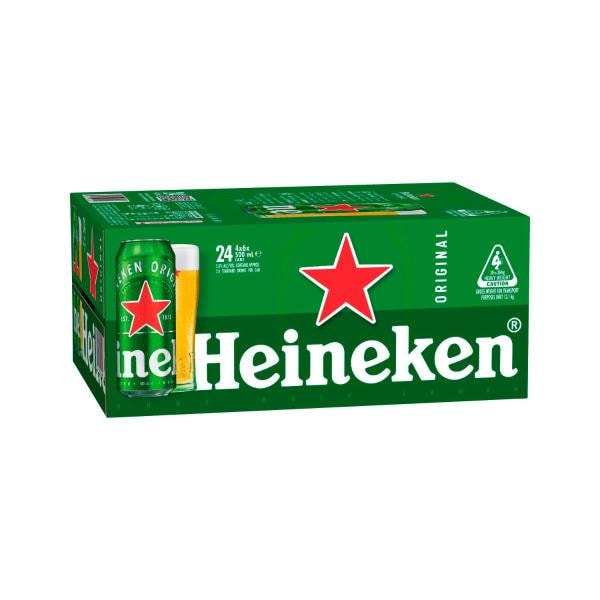 Heineken Can 500mL | 24 Pack