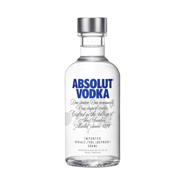 Absolut Vodka 200mL | 1 Each
