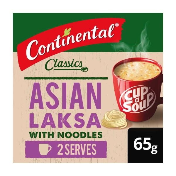 Continental Cup A Soup Asian Laksa Serves 2 | 65g