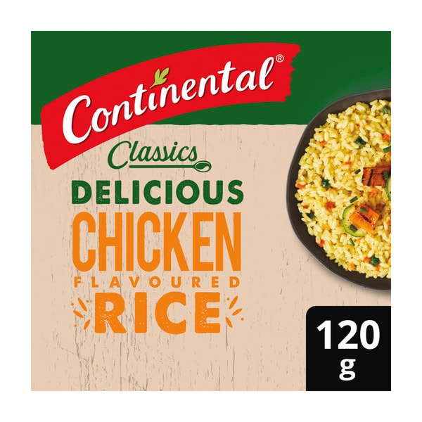 Continental Chicken Rice Serves 3 | 120g