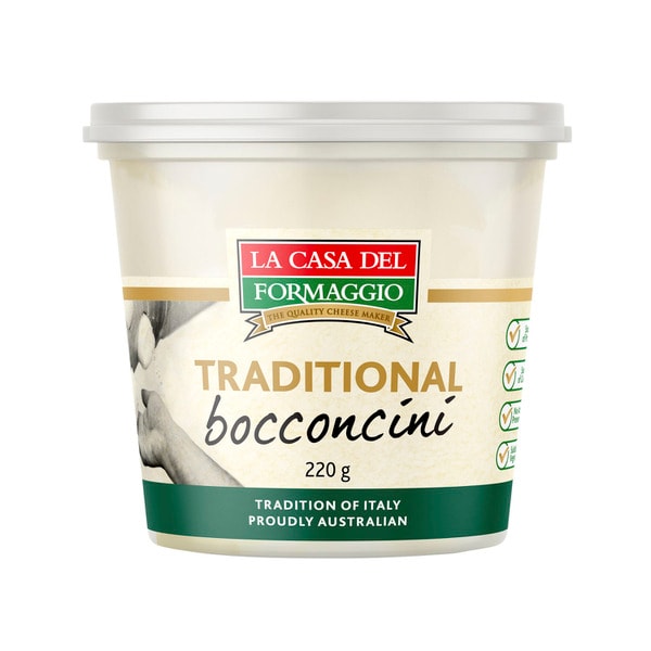 La Casa Del Formaggio Original Bocconcini Cheese | 220g