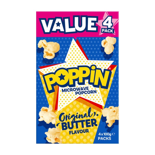 Poppin Butter Microwave Popcorn | 400g