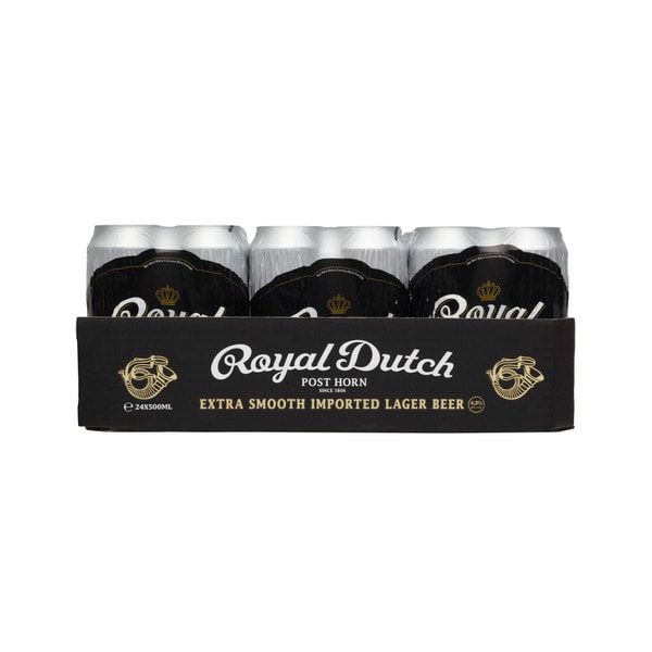 Royal Dutch Posthorn Ext Smooth Can 500mL | 24 Pack