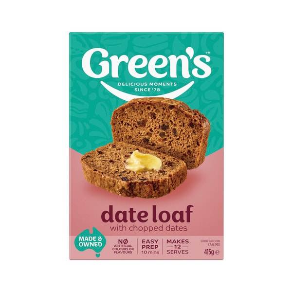 Green's Traditional Date Loaf Baking Mix | 415g