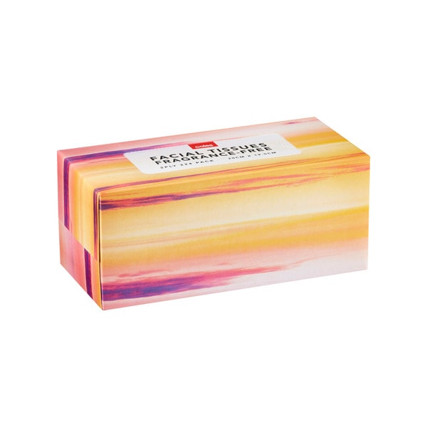 Coles Facial Tissues White | 224 pack