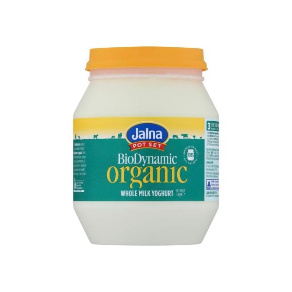 Jalna Pot Set Organic Bio Dynamic Whole Milk Yoghurt | 1kg