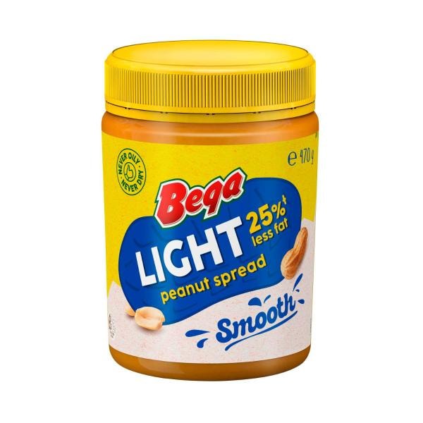 Bega Light Smooth Peanut Butter | 470g