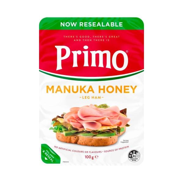 Primo Manuka Honey Leg Ham | 100g
