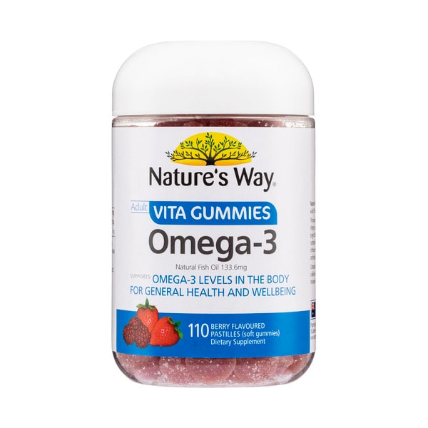 Nature's Way Vita Gummies Omega 3 | 110 pack