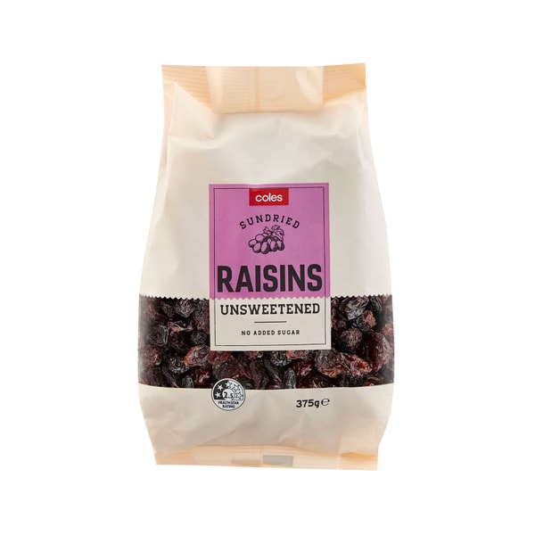 Coles Raisins | 375g