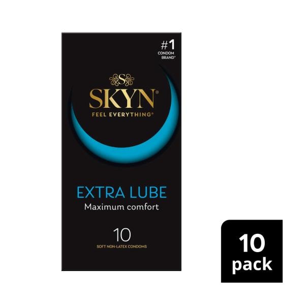 SKYN Extra Lubricated Condoms Regular | 10 Pack