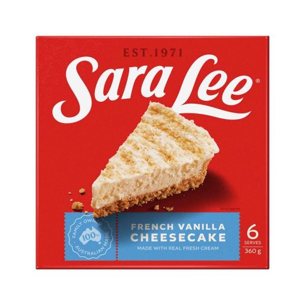 Sara Lee Frozen French Cream Cheesecake | 360g