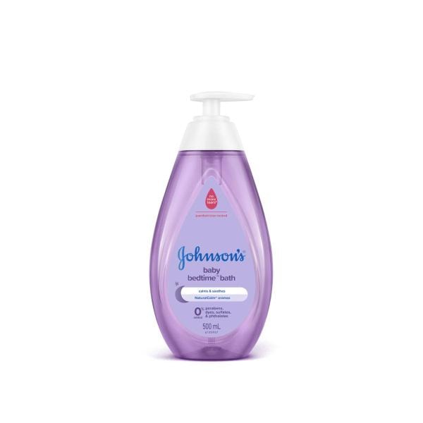 Johnson's Bedtime Gentle Calming Jasmine & Lily Scented Tear-Free Baby Bath | 500mL