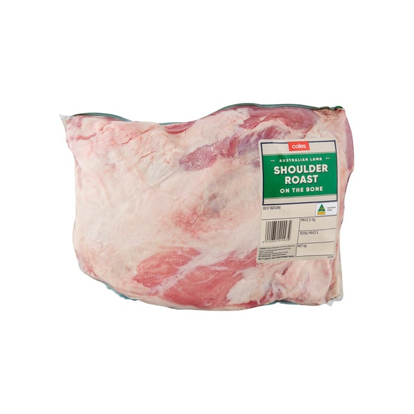 Coles Lamb Shoulder Roast On The Bone | approx. 2.2kg