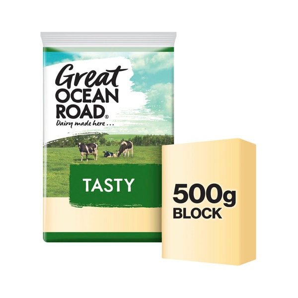 Great Ocean Road Tasty Cheese Block | 500g