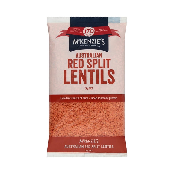 McKenzie's Split Red Lentils | 1kg