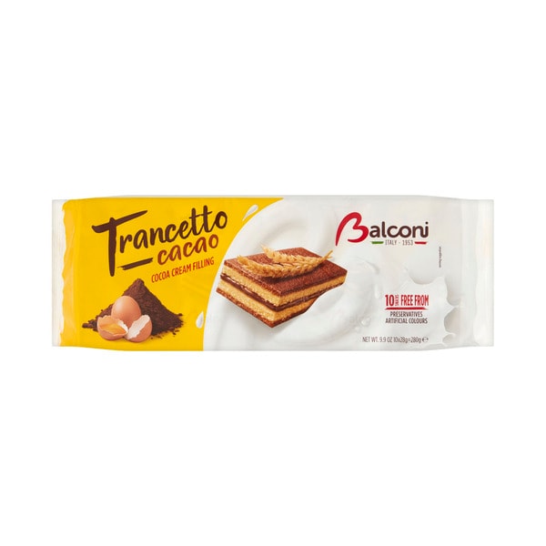 Balconi Trancetto Cacao Cakes 10 pack | 280g