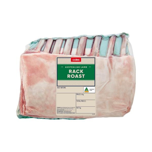 Coles Lamb Rack Roast | approx. 900g