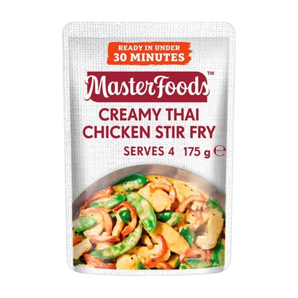 MasterFoods Stir Fry Creamy Thai Chicken Recipe Base | 175g