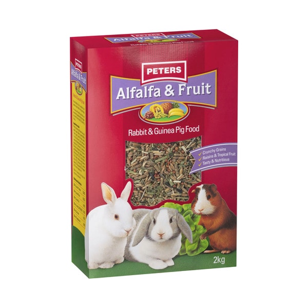 Peters Alfalfa & Fruit Rabbit & Guinea Pig Food | 2kg