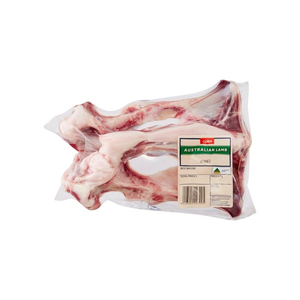 Coles Lamb Meat Bones | approx. 1.1kg