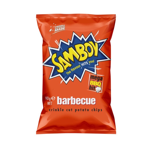 Samboy BBQ Potato Chips | 90g