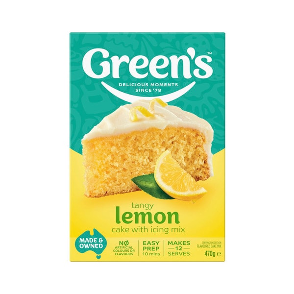 Green's Smooth Lemon Cake Mix | 470g