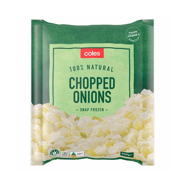 Coles Frozen Onions Chopped | 500g