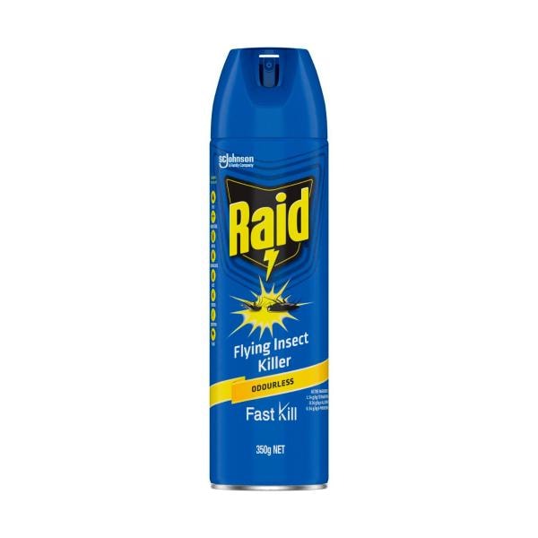 Raid Pest Odourless Flying Insect Spray Killer | 350g