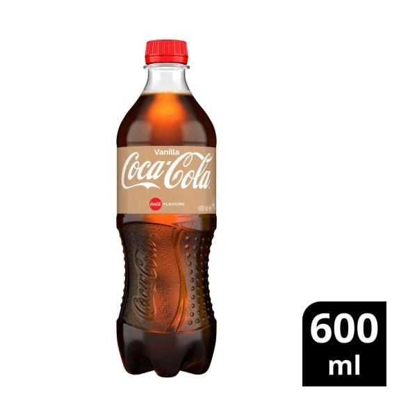 Coca-Cola Vanilla Soft Drink Bottle | 600mL