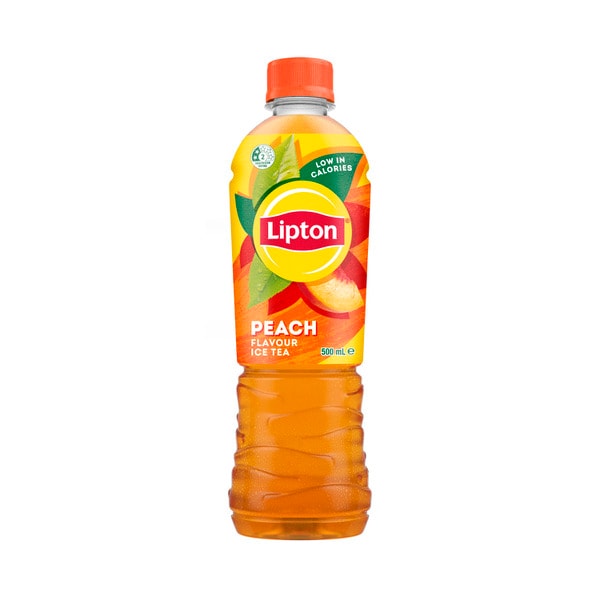 Lipton Ice Tea Peach Tea Iced Tea Bottle | 500mL