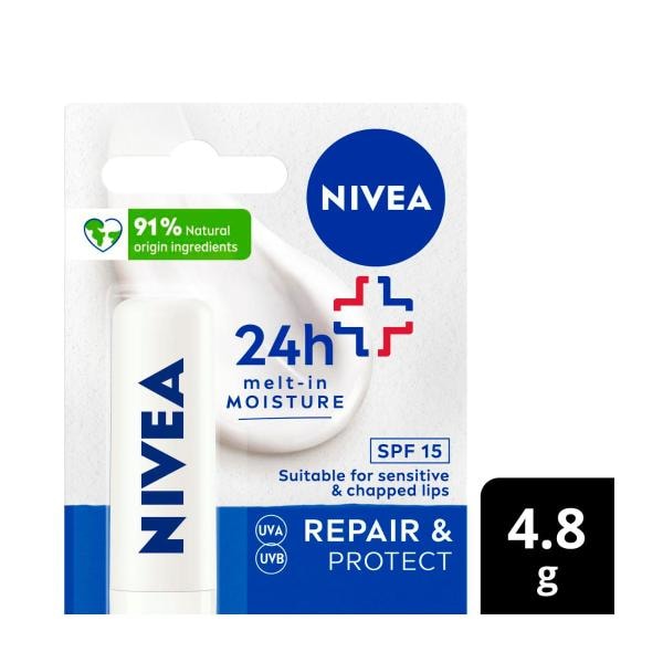 Nivea Lip Balm Repair & Protect Spf15 | 4.8g